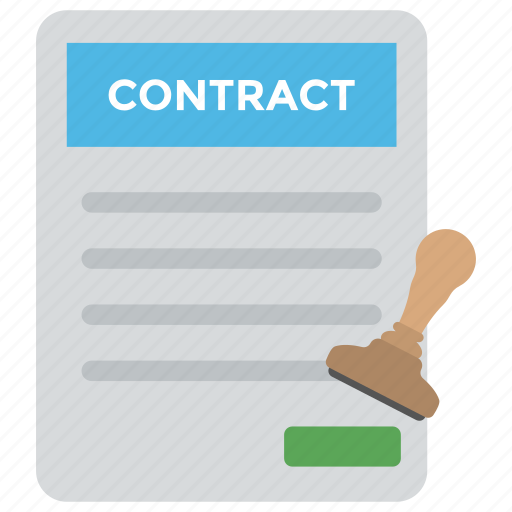 Agreement, approved letter, business letter, contract letter, stamped document icon - Download on Iconfinder