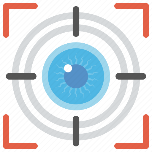 Analysis, eye focus, monitoring, target, vision icon - Download on Iconfinder