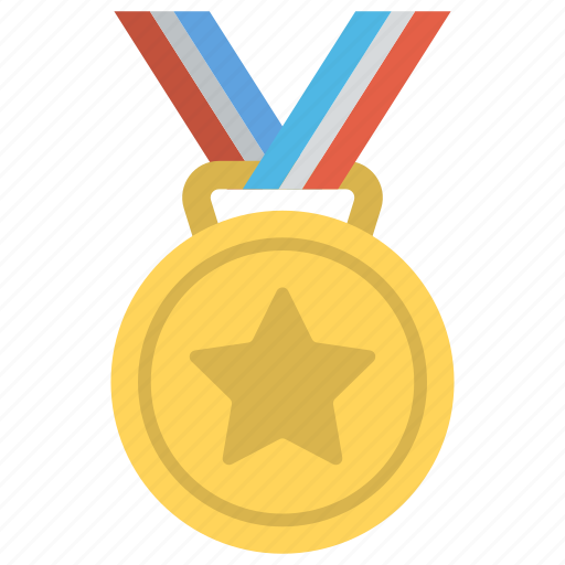 Achievement, best performance, first rank, star medal, winner icon - Download on Iconfinder