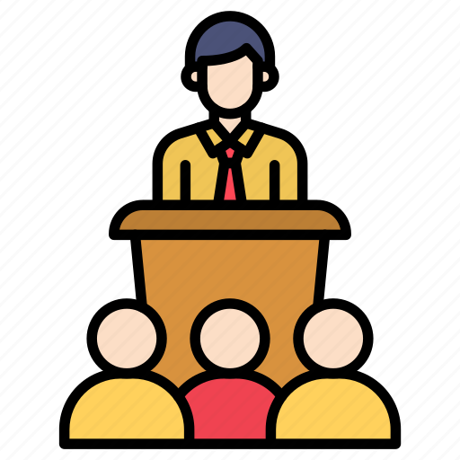 Conference, discussion, meeting icon - Download on Iconfinder