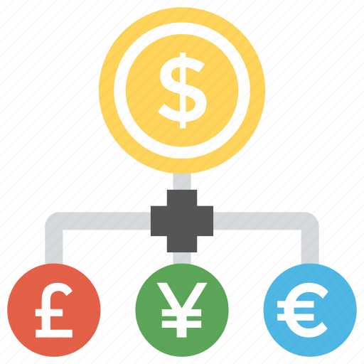 Change money, finance concept, foreign exchange, money exchange, money mining icon - Download on Iconfinder