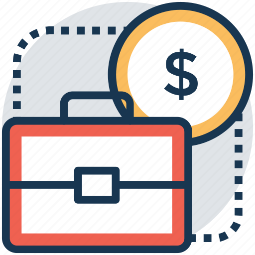 Business case, cash bag, cash briefcase, cash case, dollar briefcase icon - Download on Iconfinder