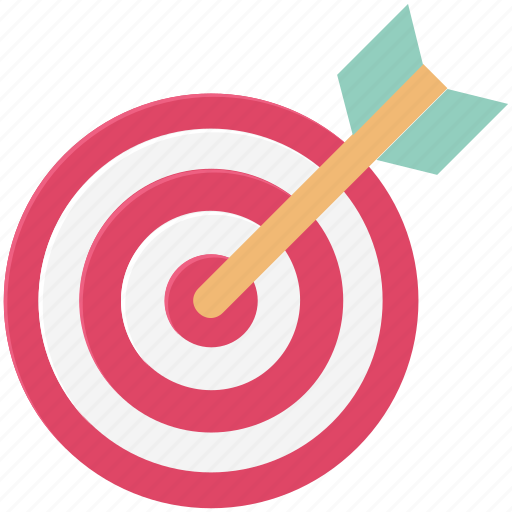 Aiming, bullseye, crosshair, dartboard, goal, success, target icon - Download on Iconfinder