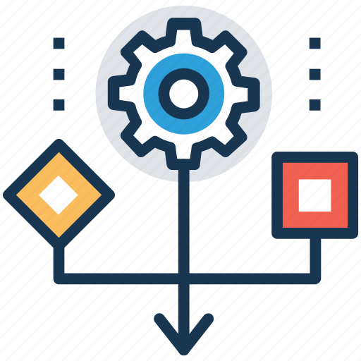 Procurement, share data, systematic, workflow, workflow process icon - Download on Iconfinder