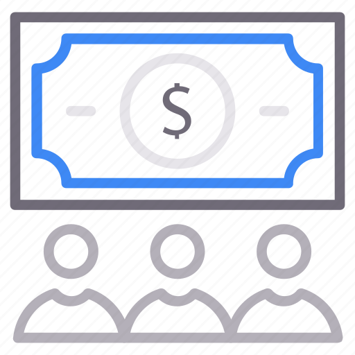 Dollar, meeting, money, presentation icon - Download on Iconfinder