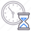 hourglass, stopwatch, time, watch 