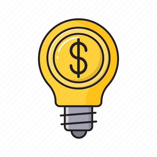 Bulb, creative, dollar, idea, innovation icon - Download on Iconfinder