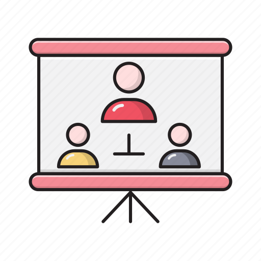 Board, group, network, presentation, team icon - Download on Iconfinder