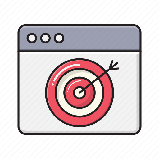Browser, goal, success, target, webpage icon - Download on Iconfinder