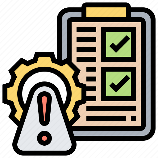 Alert, checklist, issue, problem, project icon - Download on Iconfinder