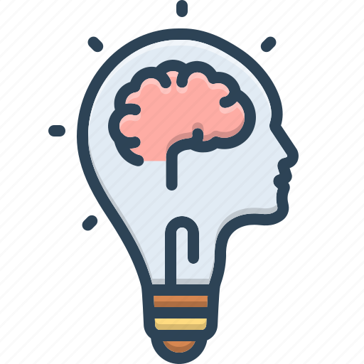 Idea, brain, concept, creativity, cerebrum, memory power, lightbulb icon - Download on Iconfinder