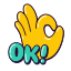 ok, hand, gesture, okay, cool, great, approved, project, status 