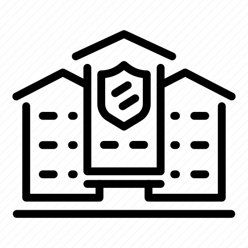 Sale, secured, house icon - Download on Iconfinder