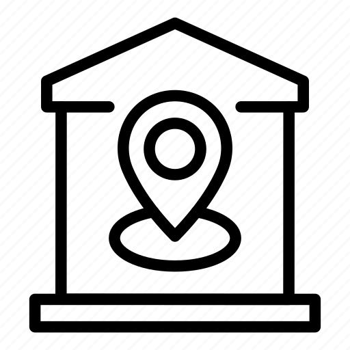 House, gps, location icon - Download on Iconfinder
