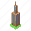 skytower, investments, isometric 