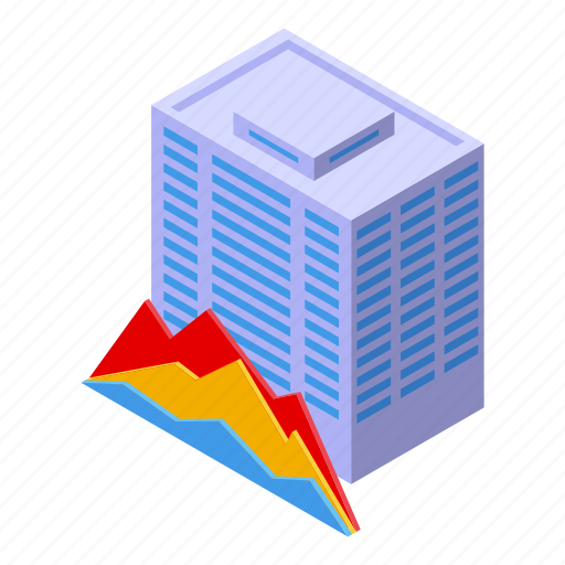 Real, investments, isometric icon - Download on Iconfinder