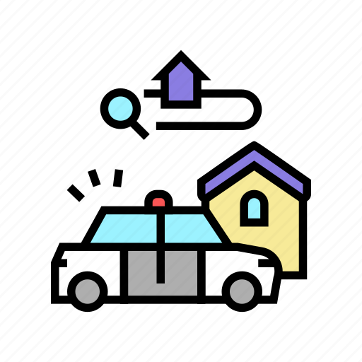 Crime, area, property, rental, agency, signing icon - Download on Iconfinder
