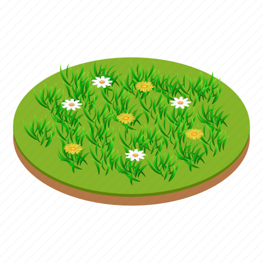 Beautiful, flower, isometric, logo, meadow, object, spring icon - Download on Iconfinder