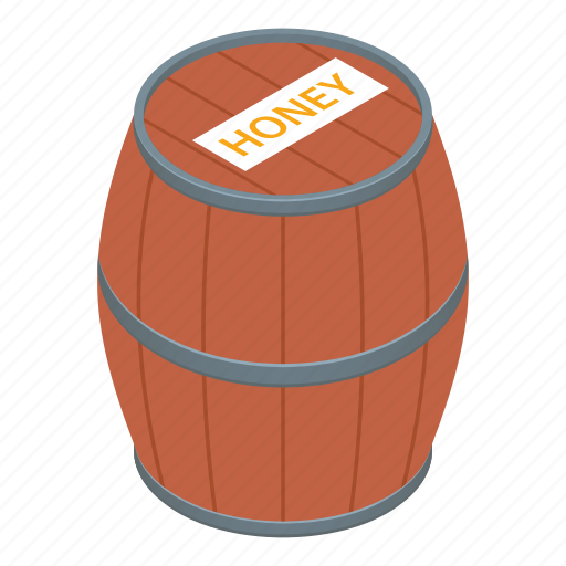 Bar, barrel, isometric, logo, object, old, wooden icon - Download on Iconfinder