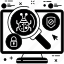 spyware, trojan, scanning, bug, debugging, malicious, ware, tool, magnifying, glass 