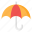umbrella, parasol, rain, rainy, protection, insurance, weather 
