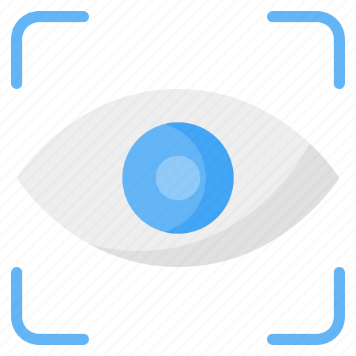 Eye, retinal, biometric, recognition, scanner, scan, identification icon - Download on Iconfinder