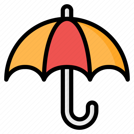 Umbrella, parasol, rain, rainy, protection, insurance, weather icon - Download on Iconfinder