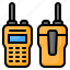 walkie talkie, handy talkie, transmitter, transceiver, radio, security, communication 