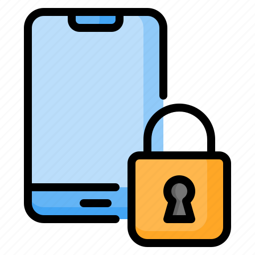 Mobile, smartphone, privacy, locked, password, security, protection icon - Download on Iconfinder