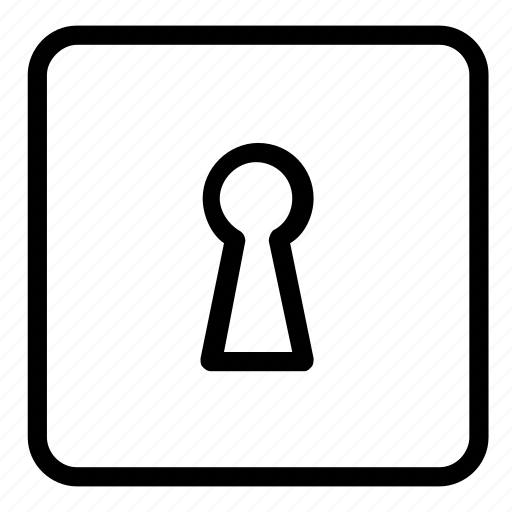 Keyhole, passkey, password icon - Download on Iconfinder