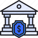 bank, shield, protection, money, payment