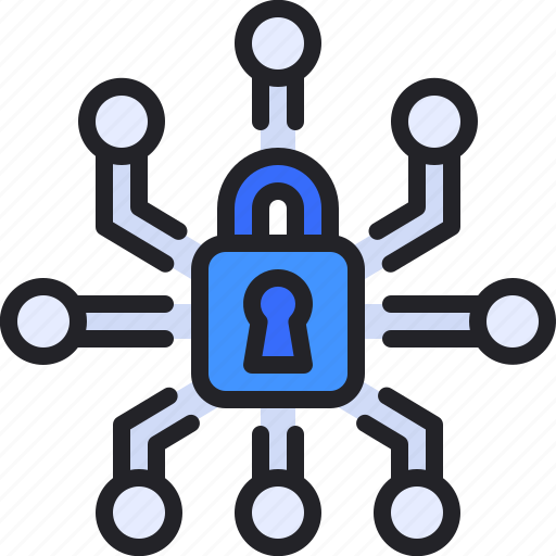 Padlock, network, secure, security, locked icon - Download on Iconfinder