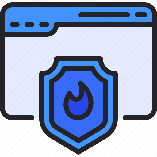 Web, website, security, shield, firewall icon - Download on Iconfinder