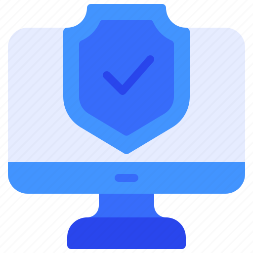 Computer, shield, monitor, antivirus, protection icon - Download on Iconfinder