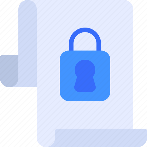 File, document, locked, page, padlock icon - Download on Iconfinder