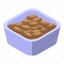 nuts, protein, isometric