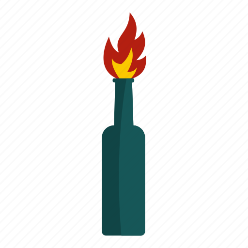 Bomb, bottle, cocktail, fire, molotov, riot, war icon - Download on Iconfinder