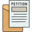 petition, agreement, declaration, awareness, ballot 