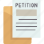 petition, agreement, declaration, awareness, ballot 