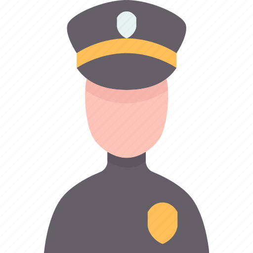 Police, cop, officer, security, enforcement icon - Download on Iconfinder