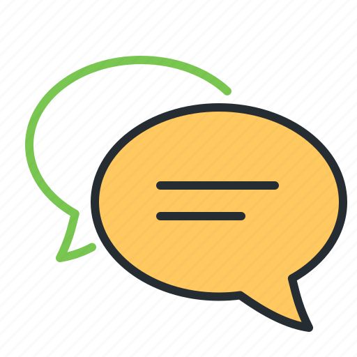 Conversation, dialoque, reviews, speech bubble icon - Download on Iconfinder
