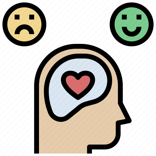 Emotion, feeling, bias, mental, consciousness icon - Download on Iconfinder