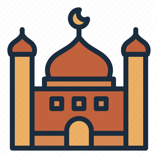 Mosque, religion, building, urban, city, public service icon - Download on Iconfinder