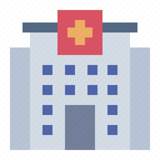Hospital, building, urban, city, public service icon - Download on Iconfinder