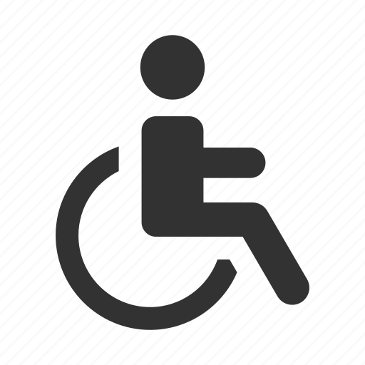 Disabled, wheelchair, disability, handicapped icon - Download on Iconfinder