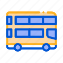 bus, double-decker, public, transport
