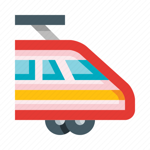 Train, railway, public transport, tram icon - Download on Iconfinder