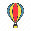 aerostat, balloon, dirigible, hot air, luftballon, transport