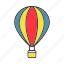 aerostat, balloon, dirigible, hot air, luftballon, transport 