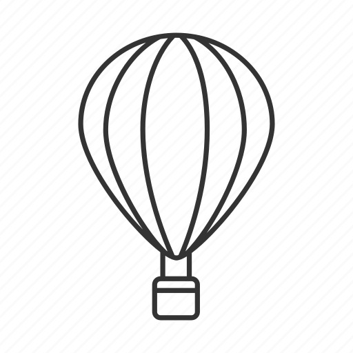 Aerostat, balloon, dirigible, hot air, luftballon, transport icon - Download on Iconfinder